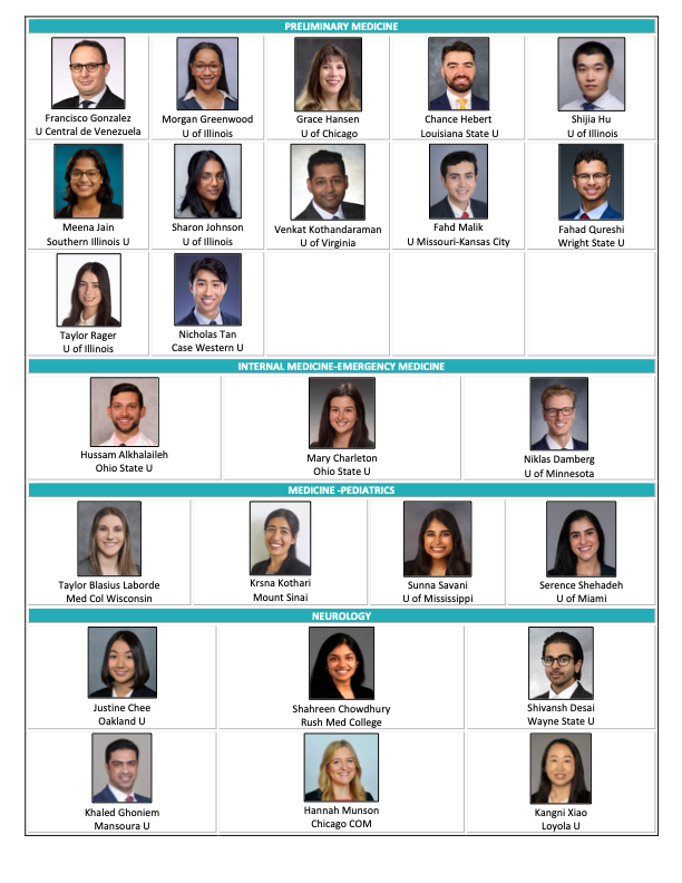 A warm welcome to our new future Internal Medicine residents!!! Congratulations and Welcome to our family 💙 We are thrilled and cannot wait! 🥳🥰