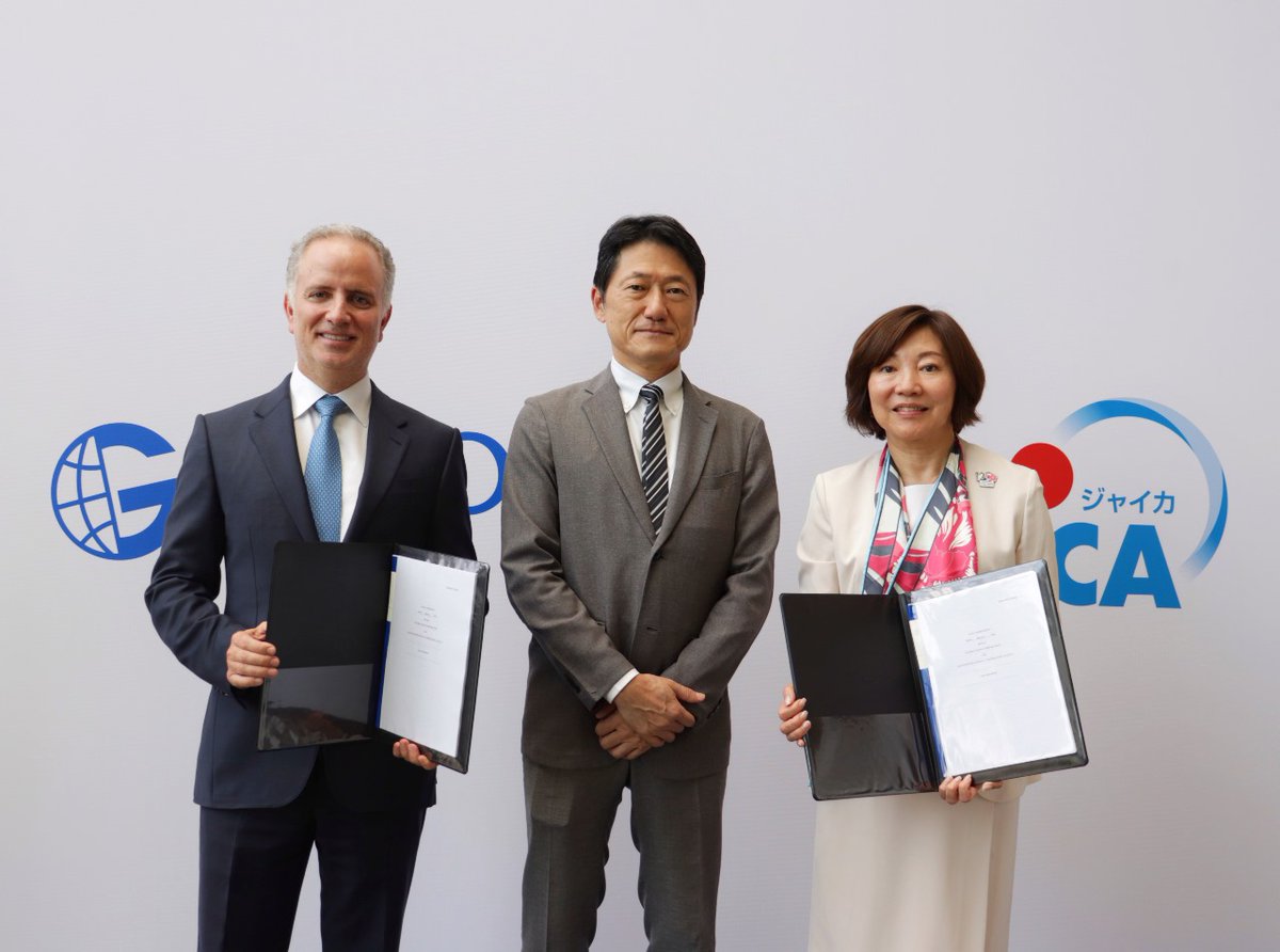 panamaendirecto's tweet photo. La Agencia de Cooperación Internacional del Japón (JICA) firmó un acuerdo de préstamo con Global Bank Corporation, por un importe de hasta $50 millones de dólares permitiendo impulsar el desarrollo y crecimiento de las micro, pequeñas y medianas empresas (MIPYMES) en Panamá, con especial atención en el Sector Agropecuario, así como el cierre de brecha de género.

Se trata del primer proyecto de Financiación de Inversiones del Sector Privado que JICA realiza en Panamá.

#PanamaEnDirecto