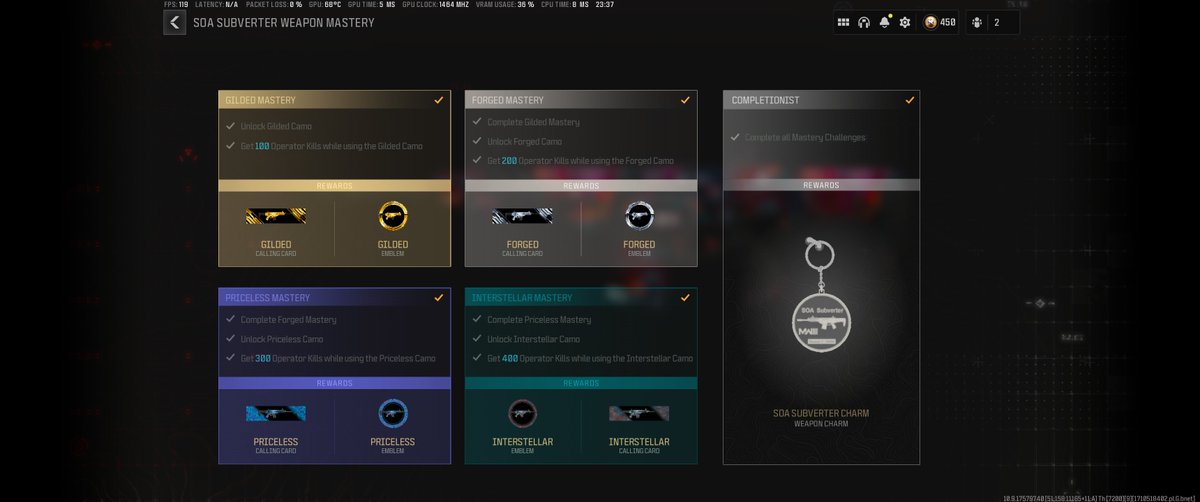 Kertruddd's tweet photo. Modern warfare 3 season 2 Reloaded new guns are now interstellar and new battle rifle has now mastery too 😅 https://t.co/KXbqy1RoSQ