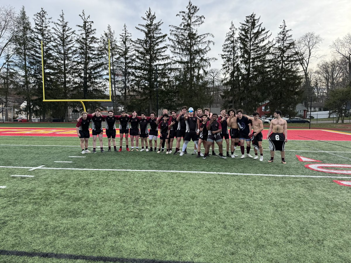 Great opening day win for the rugby squad over Bergen catholic! 43-14