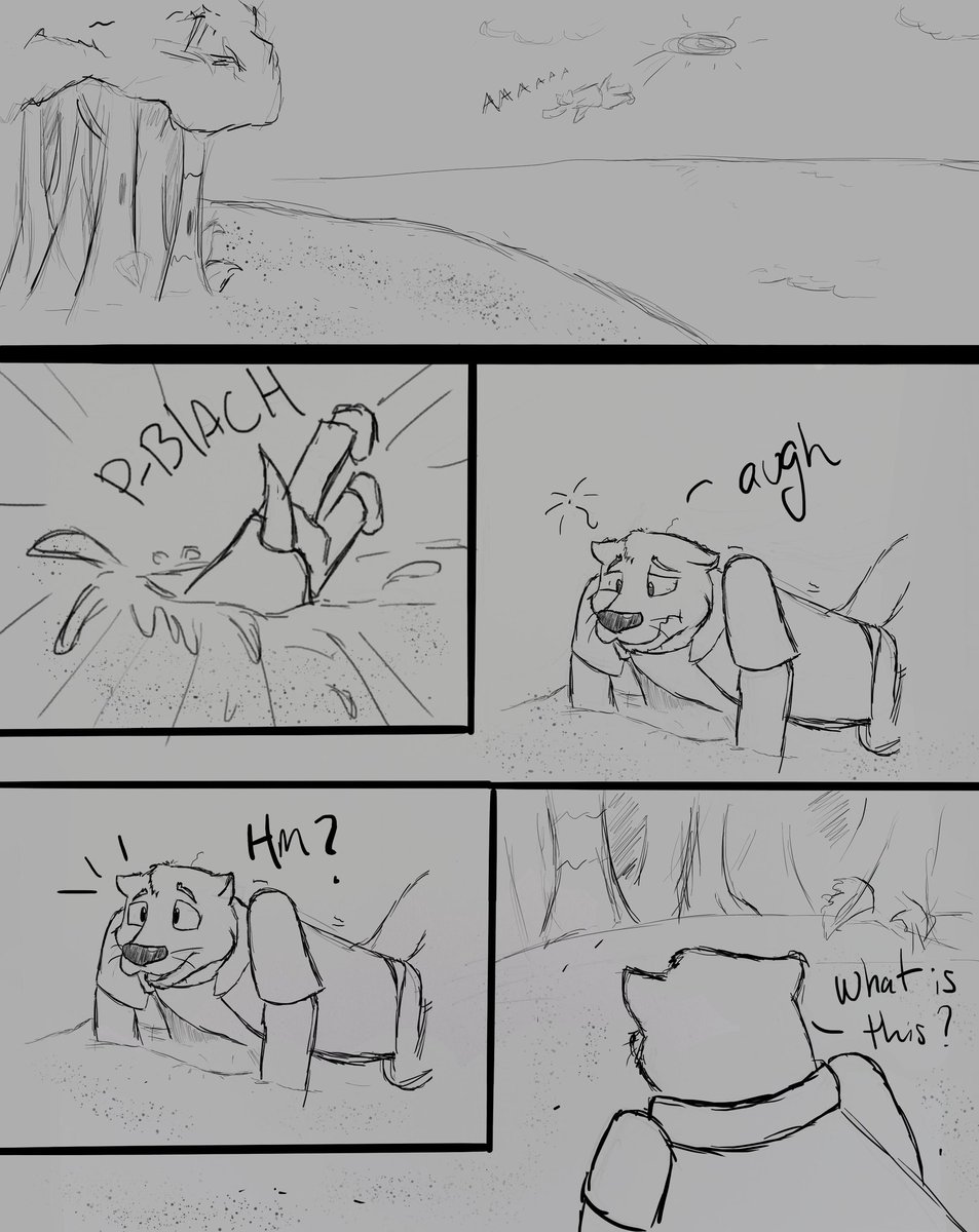 LinenOtter's tweet photo. Random MtG isekai comic pg. 2
Had fun with this, reminds me of my early DeviantArt Days except I wasnt confident with digital art, it was all paper and pencil ha. Here's to growth!!
#MtGcomic #Furry #comic https://t.co/o3tuYhOfV1