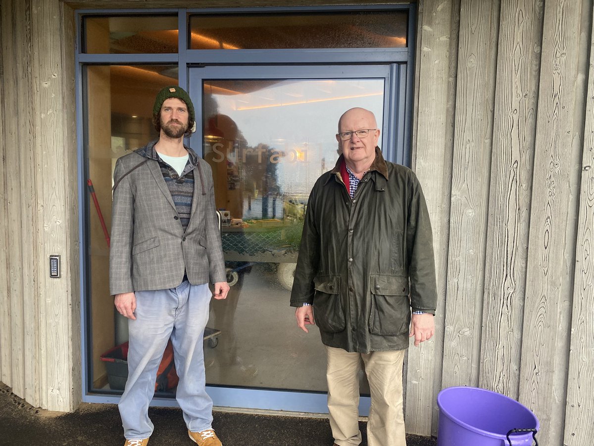 It was great to catch up with Ben from @surfability in Caswell Bay, to talk about the fantastic work they do. They make such a difference to people and can be proud of the work they do.