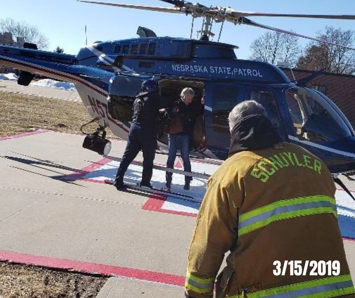 NSP Pilots were also extremely busy, including airlifting people to safety and even delivering blood to hospitals that weren't accessable by road because of the #2019Floods. These are all images from #TodayIn2019.