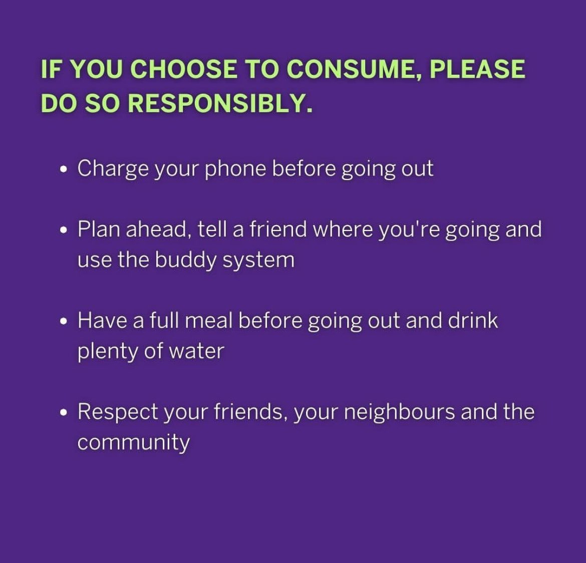 Some reminders for this weekend @KingsAtWestern @kucsc. Be safe and have fun. Respect yourselves, each other and our community.