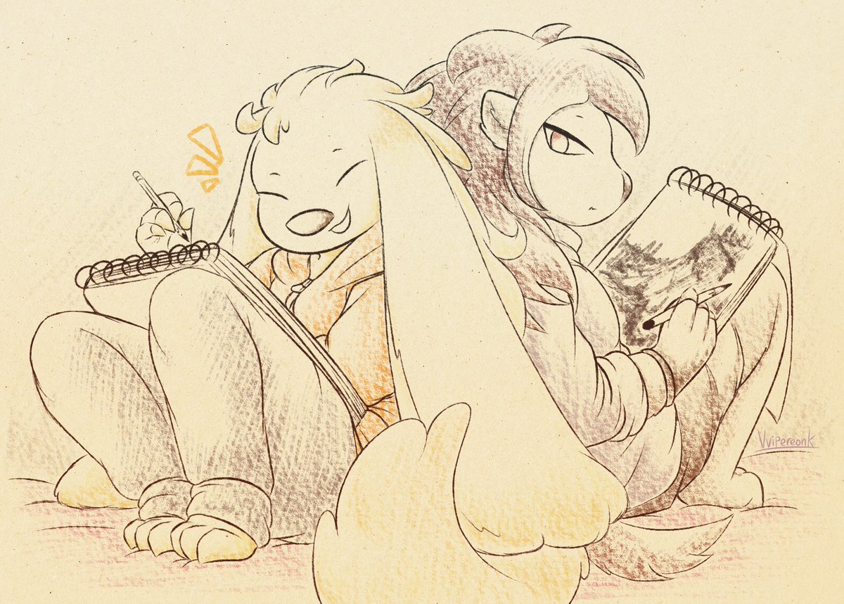 VvipereonK's tweet photo. Also some small doodles of the characters back in February.

#chicoryacolorfultale https://t.co/jCvioWYB0h