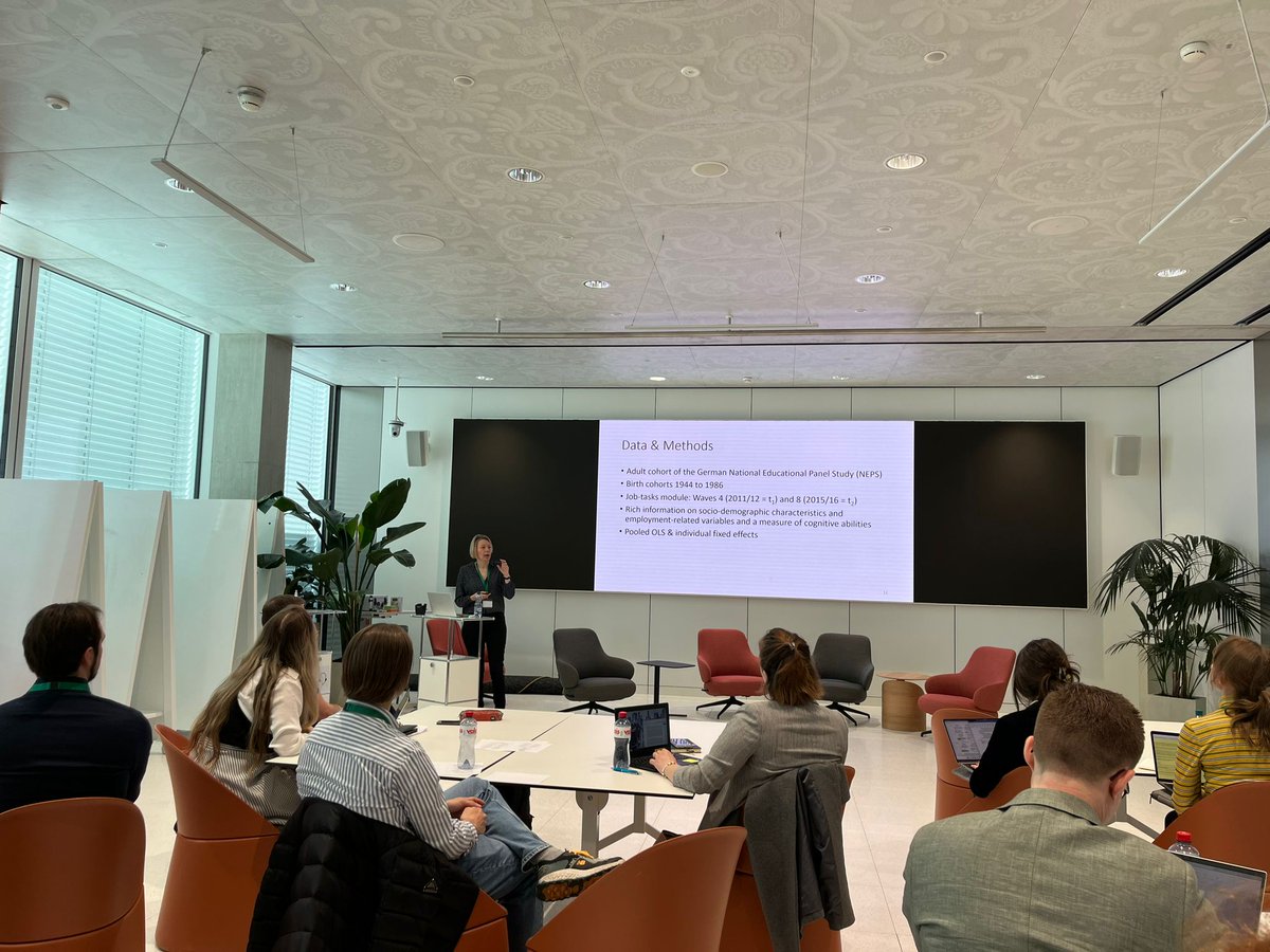 SGovpet's tweet photo. Thank you to the participants for an enriching GOVPET PhD workshop on the politics, policies and discourses around skill shortages @HSGStGallen @SBFI_CH. Special thanks to our keynote speakers @LukasGrafEdu @EHB_HEFP_SUFFP and Wiebke Schulz @SociumBremen for wonderful insights! https://t.co/5zSnqeaWCf