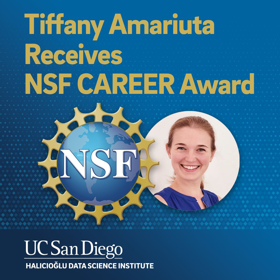 Celebrating Dr. Tiffany Amariuta's (@TAmariuta) NSF CAREER Award for her innovative work in genetics and gene expression. Her research & dedication to diversity and education are shaping the future of biomedical informatics. Read here- ow.ly/xT7450QTBCq #UCSD #HD👩‍🔬