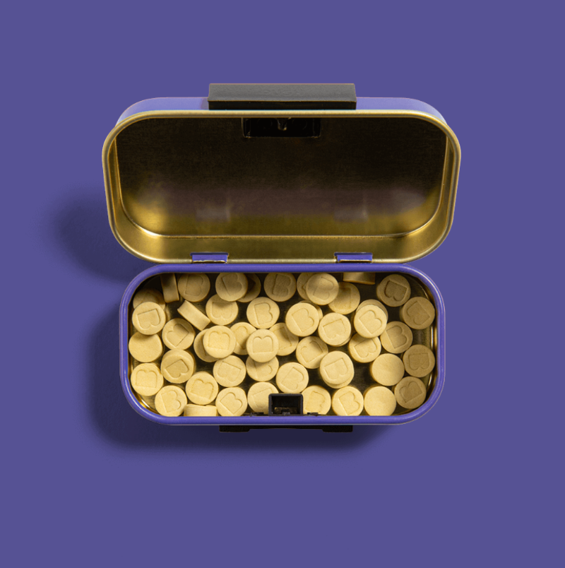 FindBreez's tweet photo. Extra-Strength Cannabis Tablets with a balanced formulation. All-natural ingredients. Must be 21+.