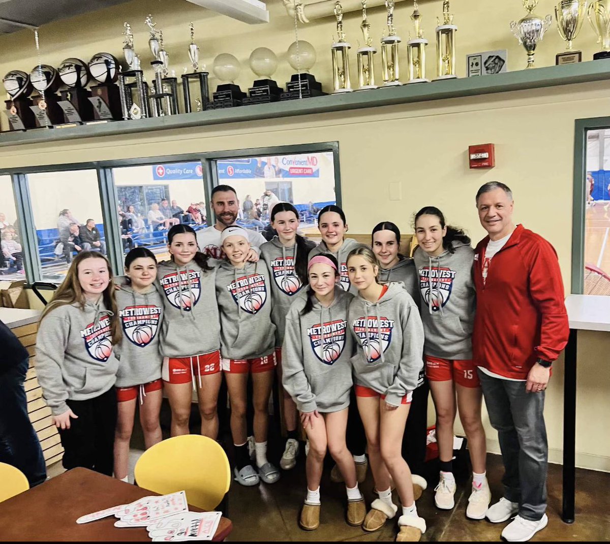 Congratulations to Bay State Jag 🐆 Jordan Egan and her talented squad for winning the 8th grade Division 1 Metro Championship 🏆 We’re so proud of you Jordan‼️