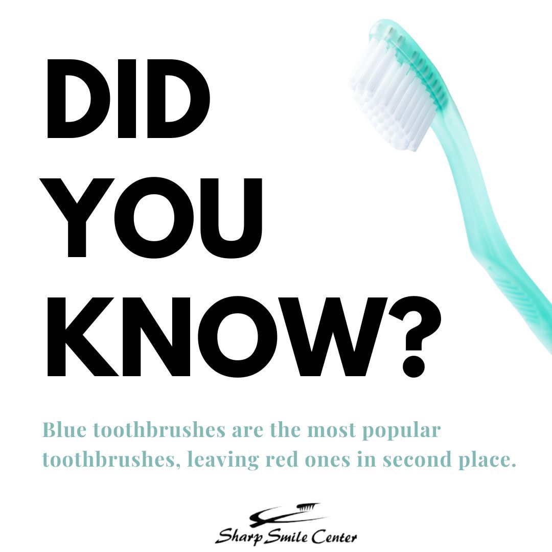 MichaelSharpDDS's tweet image. #FunFactFriday 

Do you have a blue toothbrush?
---
 #SSC #PortageDentist #KalamazooDentist #smile #DidYouKnow #toothbrush