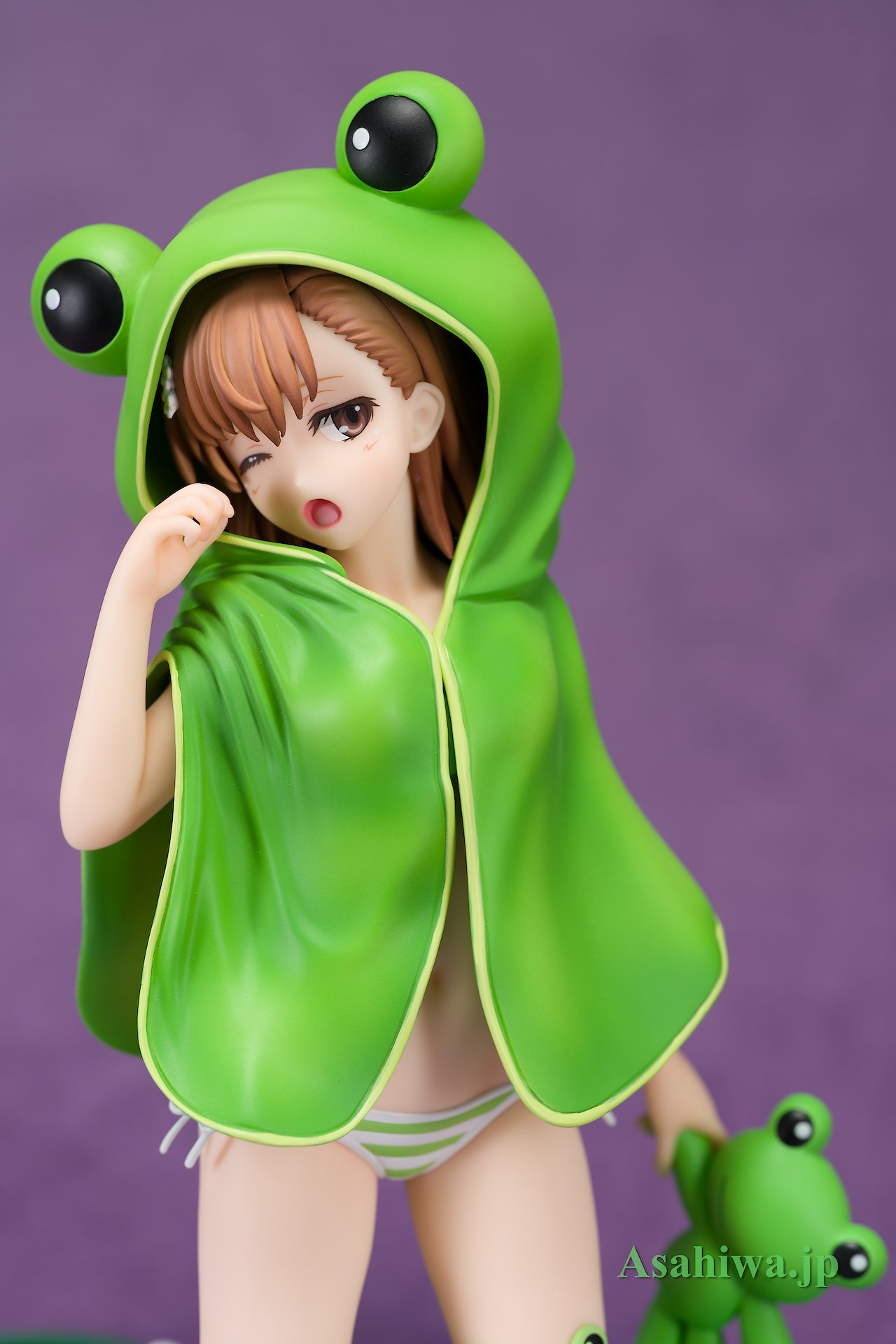 とある科学の超電磁砲T 御坂美琴 フード☆るっく ゲコ太ver. フィギュア