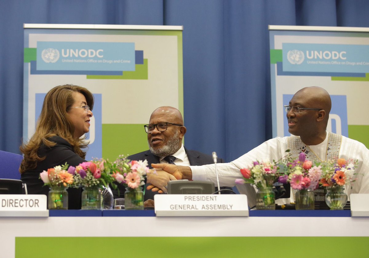 H.E. Philbert Abaka Johnson chairs the #CND67