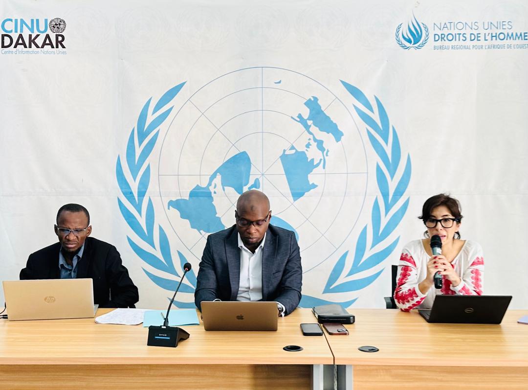 ONU_Droits_BRAO's tweet image. Ibrahima Dia du Conseil pour le respect de l’éthique et de la déontologie #CORED a également pris part aux travaux et animé une session l&apos;amélioration de l&apos;intégrité de l&apos;espace médiatique