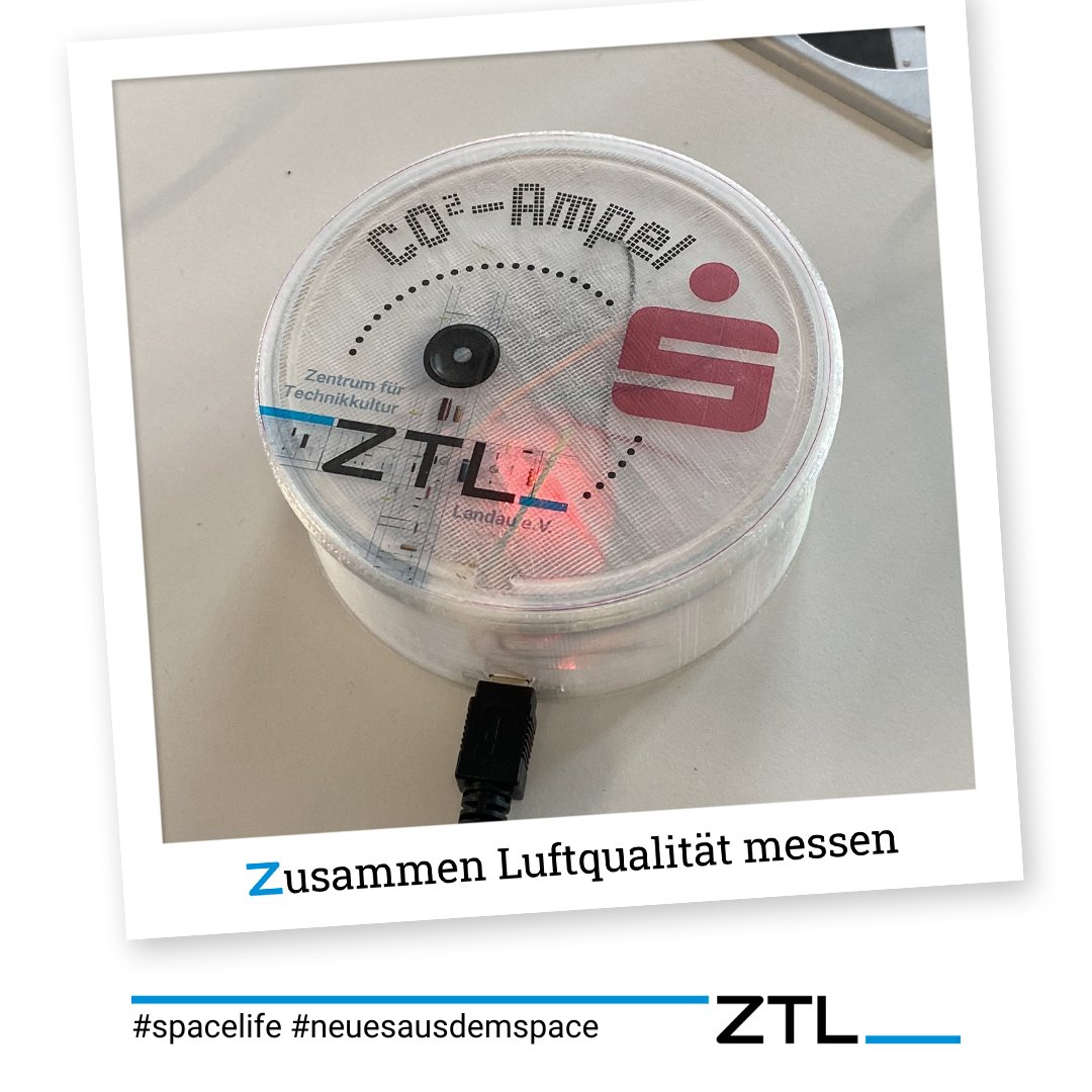 Das Z in ZTL 🚀 steht für zusammen… eines der ersten Projekte im Space, eine Co2 Ampel. Hier auch ein Video dazu youtu.be/6yr1CS8Sm9Q #ztl #ztlspace #makerspace #landau #landauinderpfalz #spacelife #neuesausdemspace #together #diy #selbermachen #corona #co2Ampel #covid19