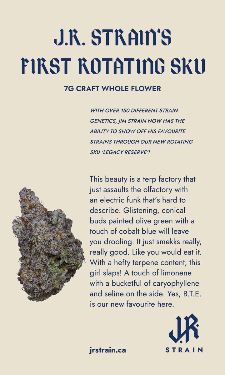 DROPPING THIS MONDAY! Our Legacy Reserve will now be available through BC Direct Delivery for retailers to pick up for you. Limited drops. Limited Time Only. Check out this wicked review of this strain: reddit.com/r/CanadianCann… Retailers sign up here: dycarpharma.myshopify.com