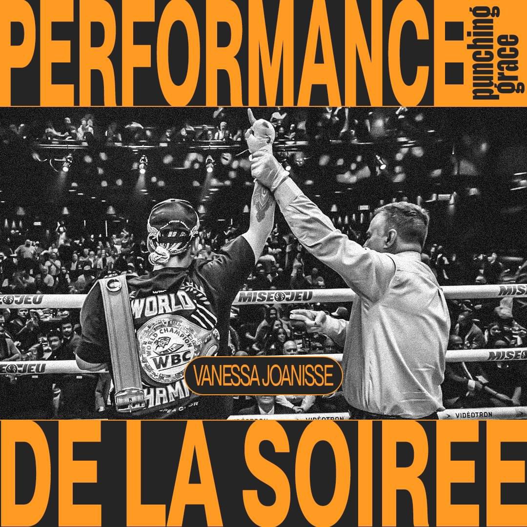 LE PEUPLE A PARLÉ🏆🗣️ K.-O. de la soirée : @BangBangButler vs. Rolls, dès le 1er round. Performance de la soirée : Vanessa Lepage-Joanisse vs. Vidal pour le titre @WBCBoxing des poids lourds. 🎖️Mentions honorables à Osleys Iglesias & Wilkens Mathieu! #BraceForImpact