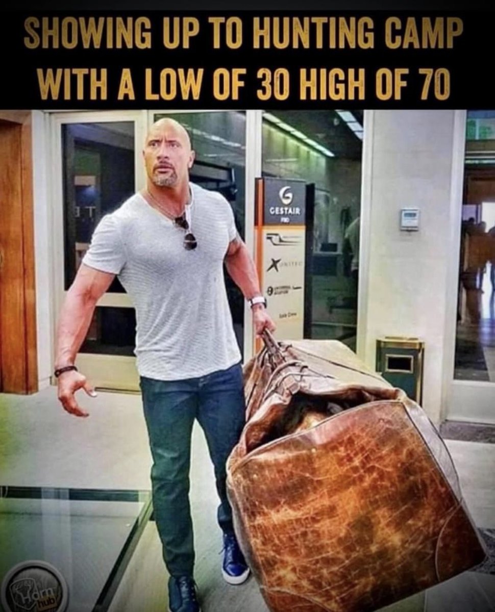 OUTDChannel's tweet photo. The struggles of being a hunter, 🤣 😂! - Shared by Jason Antonacci

#FindYourAdventure #hunting #outdoors #huntingcamp #weather #hunt #deer #deerseason #deerhunting https://t.co/auR4YyZMeo