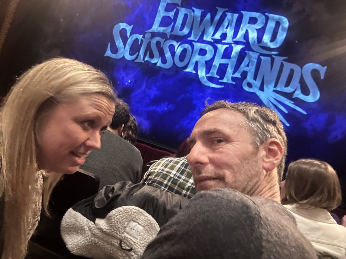 Jodixie's tweet photo. As always left speechless by another @SirMattBourne creation.  Edward Scissorhands blew me away! Every moment was memorable. Thank you @mayflower for bringing them to town ❤️ https://t.co/69HRF9e0yS