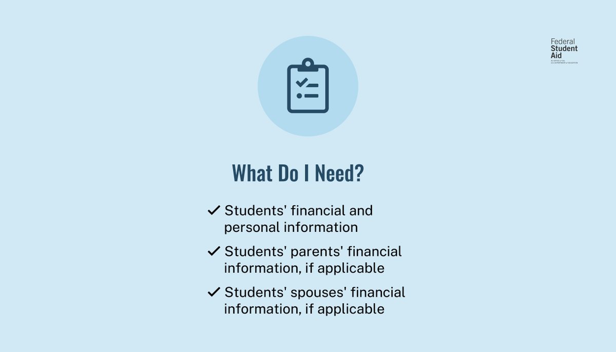 #DYK you can find out how much federal student aid you may be eligible for? We have the Federal Student Aid Estimator to thank for that! ​

Try it out at StudentAid.gov/aid-estimator/