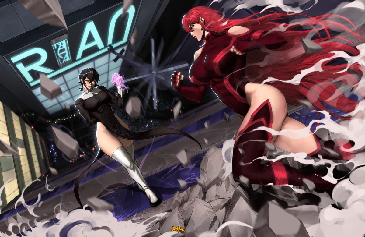SpunkyRamaz's tweet photo. Nerine vs Belinda (OC) Commission for ExplosifChoker
Thank you 🙏 https://t.co/16ZVZM6Xhi