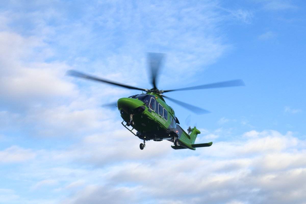 Yesterday, our crew worked alongside the clinical partner team <a href="/theSONARteam/">SonarTeam</a> to safely transfer a patient in just 27mins. The same journey by road would have taken nearly 1hrs 23mins 💚

Help keep us flying, #donate today