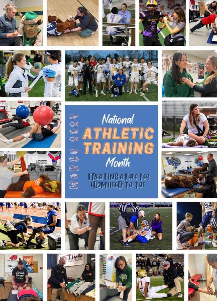 Happy National Athletic Training Month to all my fellow ATCs!!!!! 🧡🧡