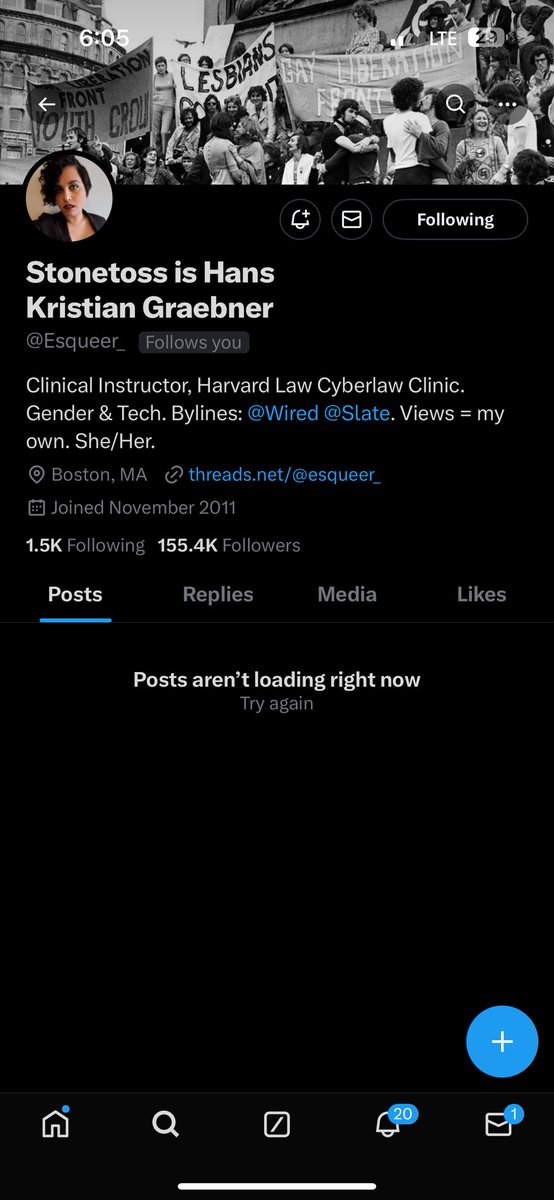 Alejandra Caraballo <a href="/Esqueer_/">Alejandra Caraballo is on Bluesky</a> has had all her tweets removed and account locked for spreading publically reported on information about Neo Nazis.

Good to see Elon is fully embracing being a Nazi and only enforcing freedom of speech that match his political ideology.