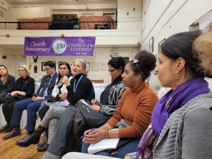 Un encuentro que saca a piel muchas emociones, principalmente el orgullo de ser de #Cuba , así fue el intercambio con mujeres de la Iglesia presbiteriana de los EEUU, asistentes a la #68CSW 
#UNJC #FMC