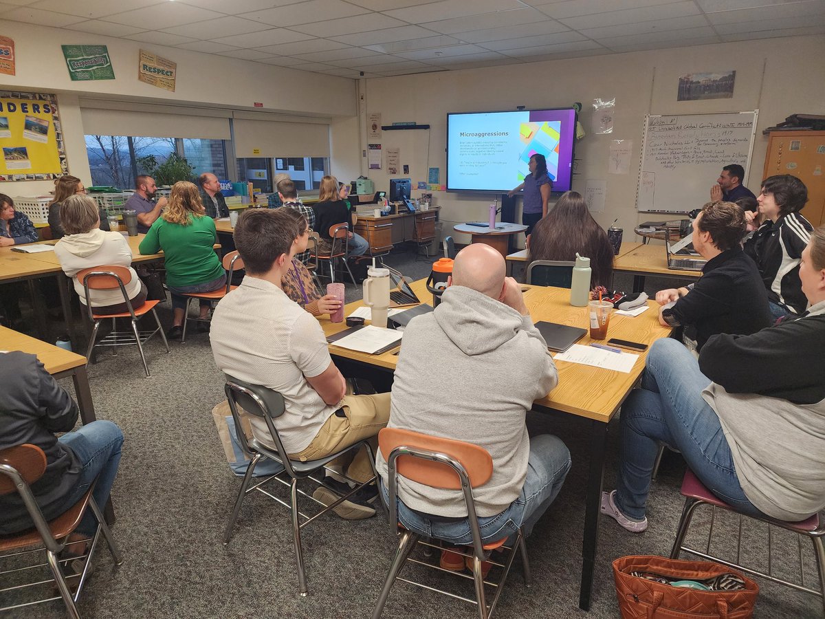 Jordan_PDEdu's tweet photo. It was a great day of learning for our Cortland staff! Thank you for engaging in learning on literacy, engaging readers, collaboration, bias, restorative practices and more. @CECSDistrict https://t.co/DMIOeR10ca