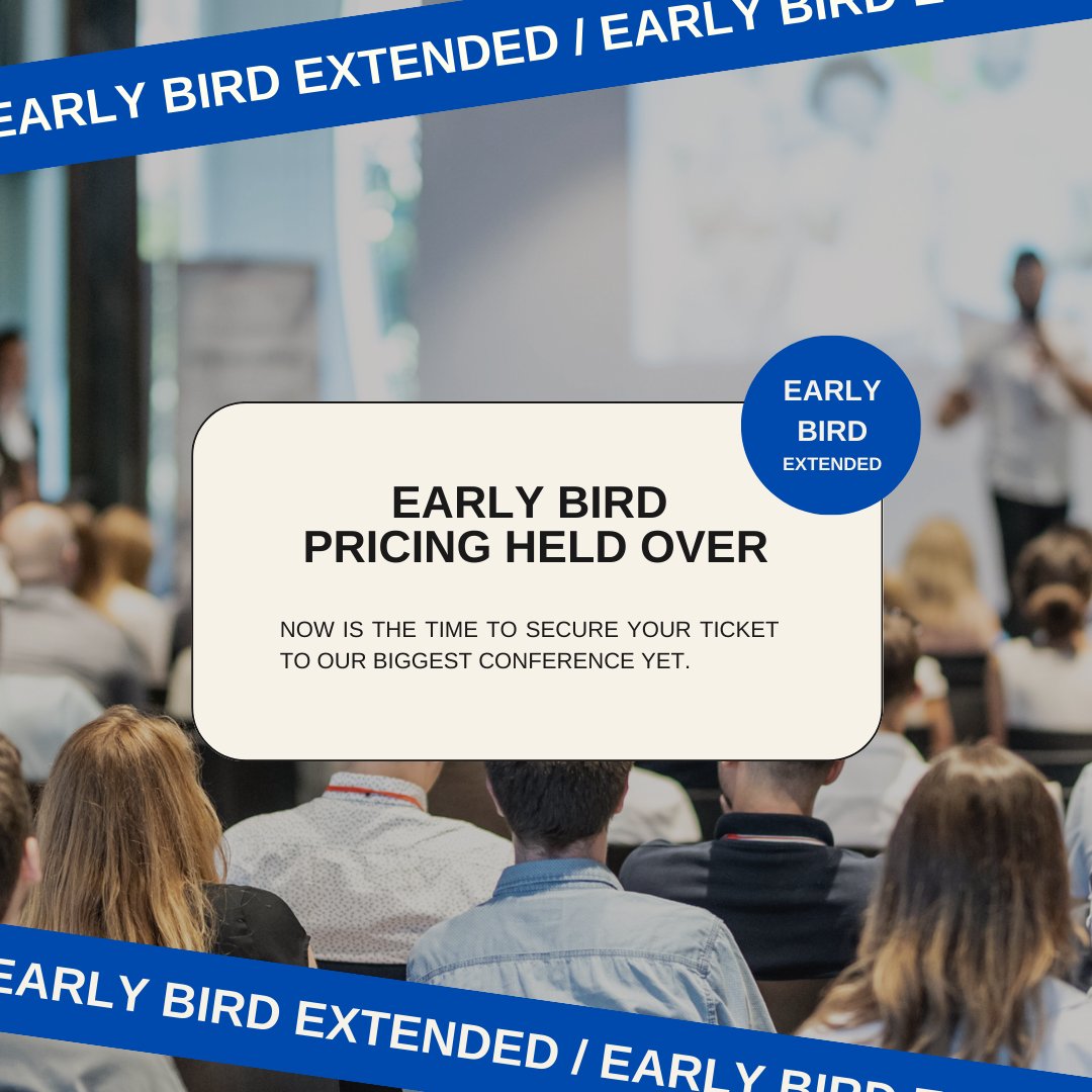 Early bird pricing is held over, but only for a short time. Get your tickets today - lnkd.in/gDWmTgcY

#community #painconference #painmanagement #Vancouverevents #networkingvancouver #vancouvernetworking #vancouverbc #canada #Canadianconference #expobc #KateGate