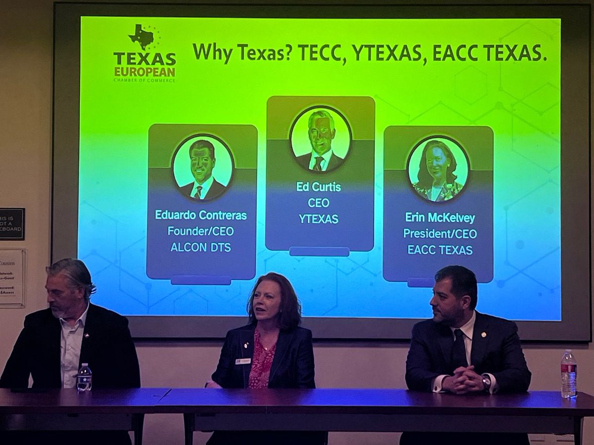 EACCTX at SXSW! From insightful discussions to vibrant connections, we celebrated innovation and collaboration. Highlights included Margrethe Vestager's empowering words and our participation in two SXSW discussions. Strengthening transatlantic ties one discussion at a time!