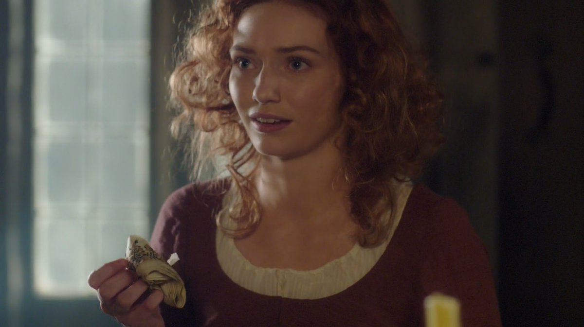 I thought we might have a little game for #FlashbackFriday (attached below 👇). It is about ribbons and what to do with them. (Picture: #Poldark S1 Ep4)