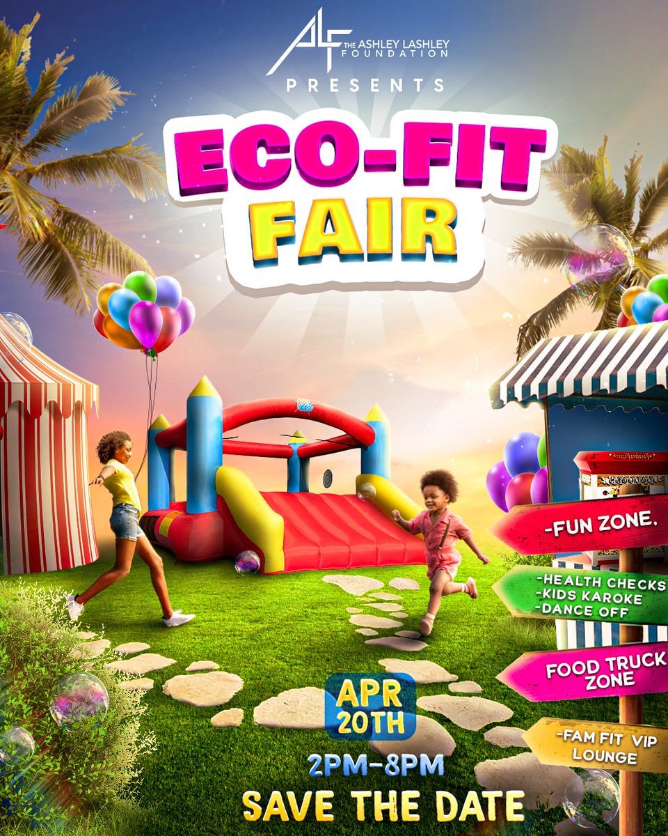 Step Right Up, Step Right Up to the Eco-Fit Kids Fair!🌱🥳 📅On Saturday, April 20th we are launching the biggest kids fair for the year and all are invited to come out and participate.🌍💙