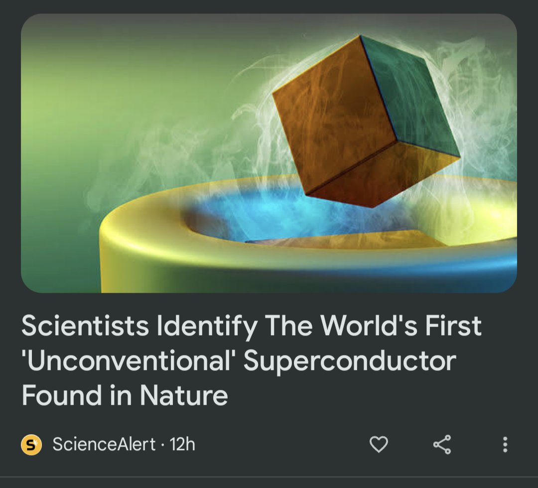 Why tf is the world's first unconventional superconductor found in nature a minecraft grass block