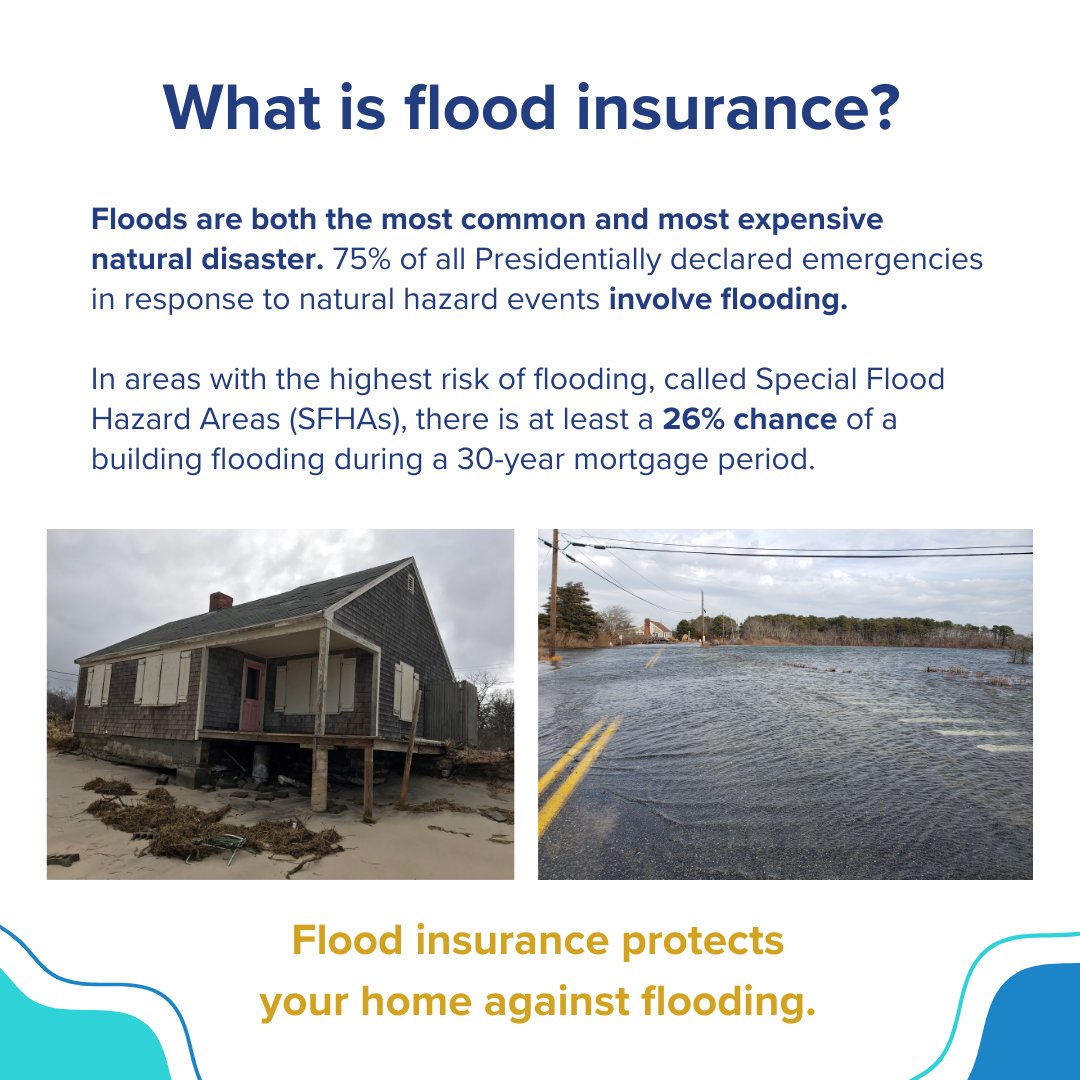 April showers bring May flowers–and sometimes a whole lot of extra water. If it rains on your property, it can #flood. Our coastal processes team helps #CapeCod towns build resilience to #storms and flooding. More at ow.ly/y2Pu50QURC6 @capecodgov @seagrant #SGresilience