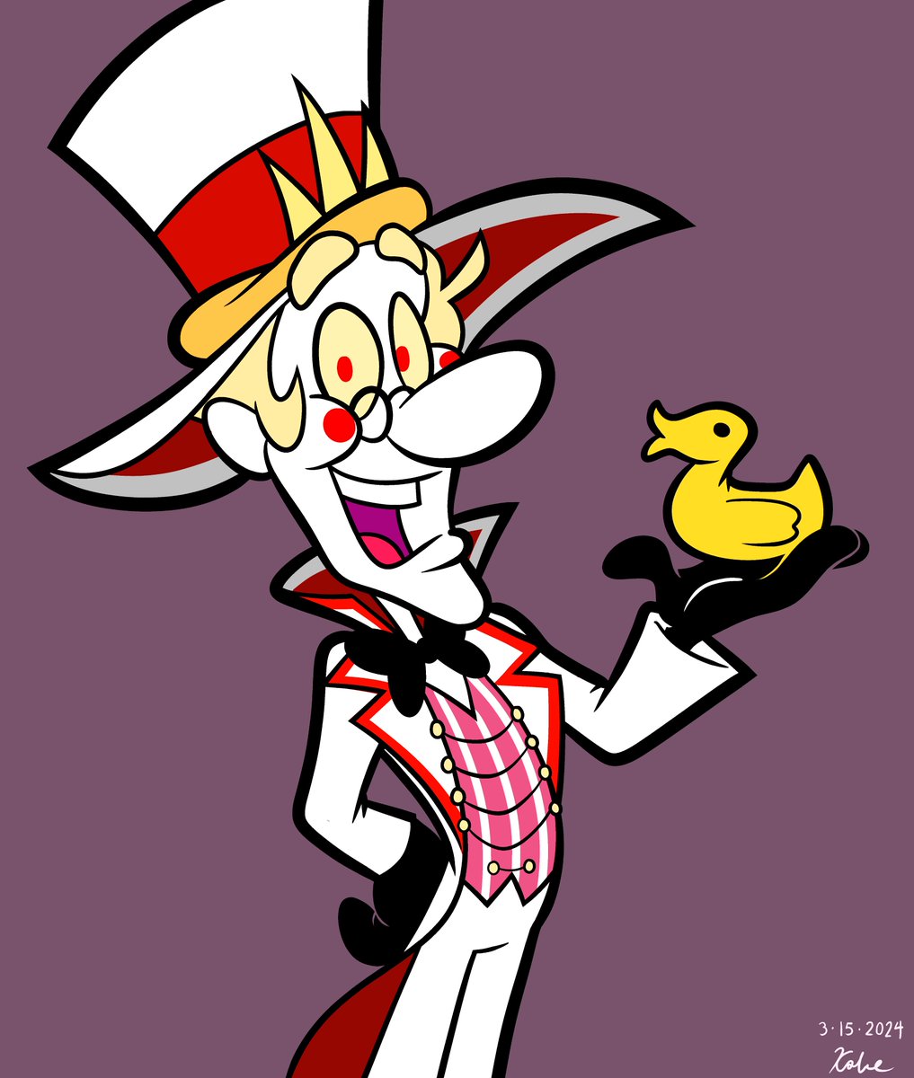 KudiscoSwing's tweet photo. Hugh-cifer Neutron-star.
Don't know why, but he kind of reminds me of him.
#HazbinHotel #HazbinHotelLucifer #LuciferMorningstar #JimmyNeutron #HughNeutron https://t.co/HUvzlzQErI