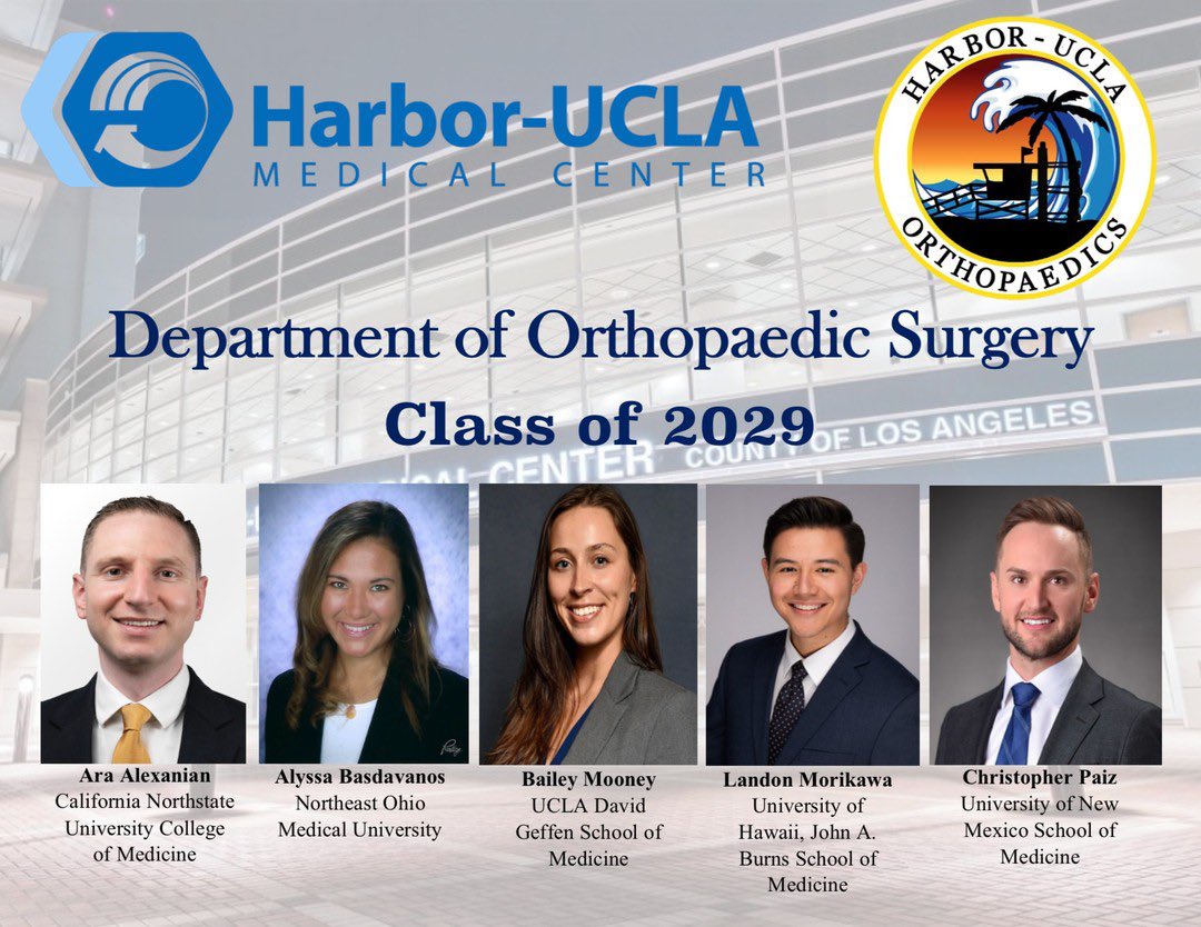 Harbor-UCLA Orthopaedic Surgery Residency tweet media