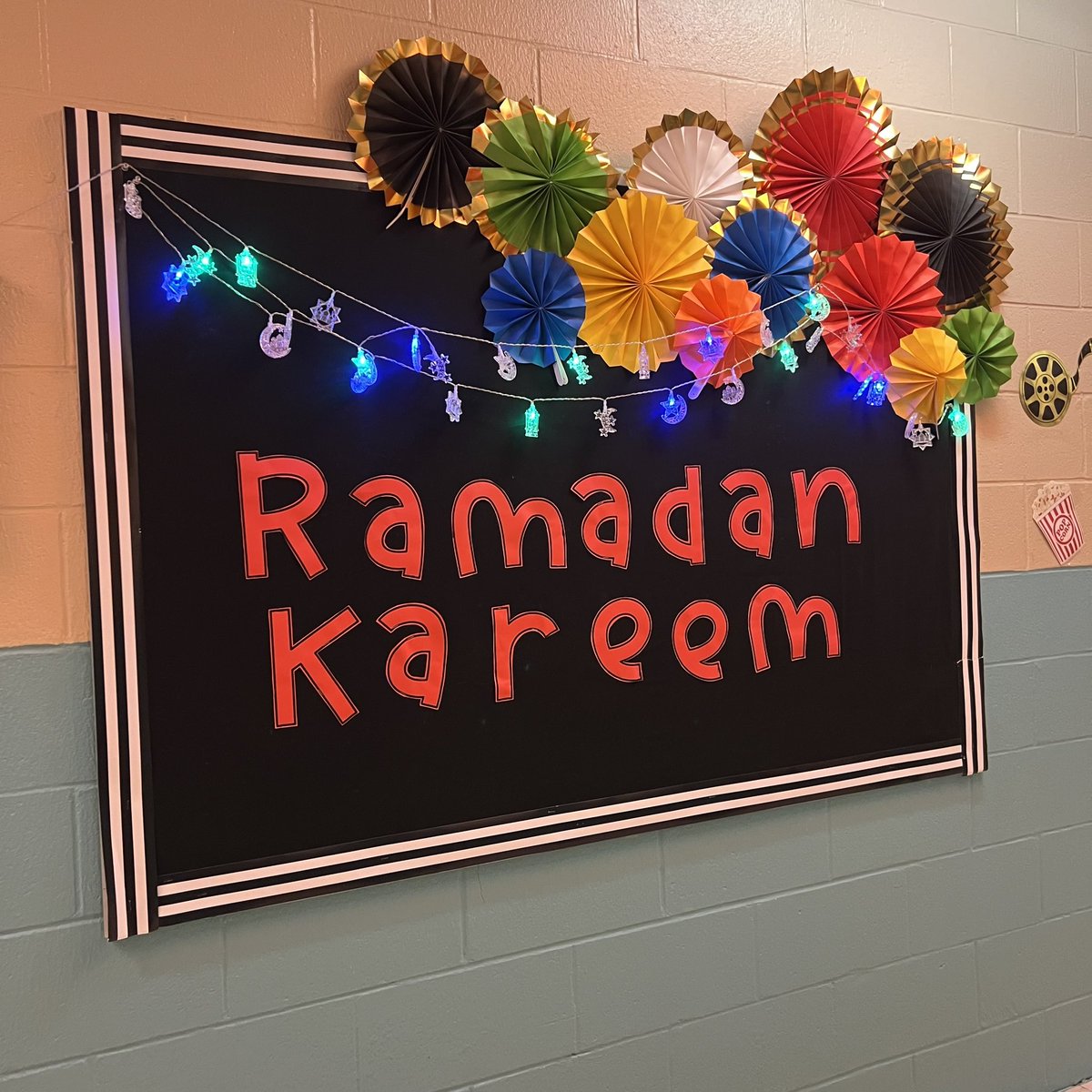 The best part - 2 of my other 5th grade boys who happen to be of Catholic faith helped me make this when I brought up that read across America en español needed to go.