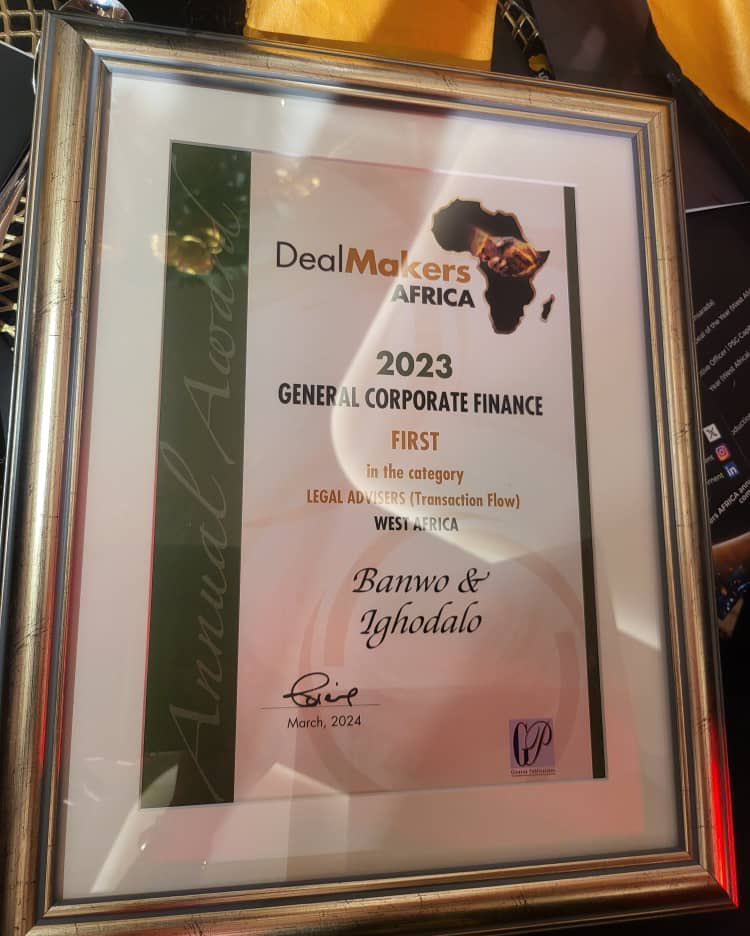 ose_anenih's tweet photo. Guess whose firm won the transaction flow, transaction value, deal flow and individual deal maker awards? 😌
#AsueIghodalo2024
#Edo2024
#CompetenceChallenge https://t.co/XQTKzF6TcH