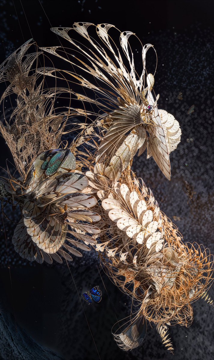 The Death of the Moth v02
Augmented Edition... 
A personal project about living a day at the time, the value of mouvement, dance and patience.
Just  improving (?) it with AI tools... 

#3Dart  #upscale #magnific #ArtistOnTwitter #ai