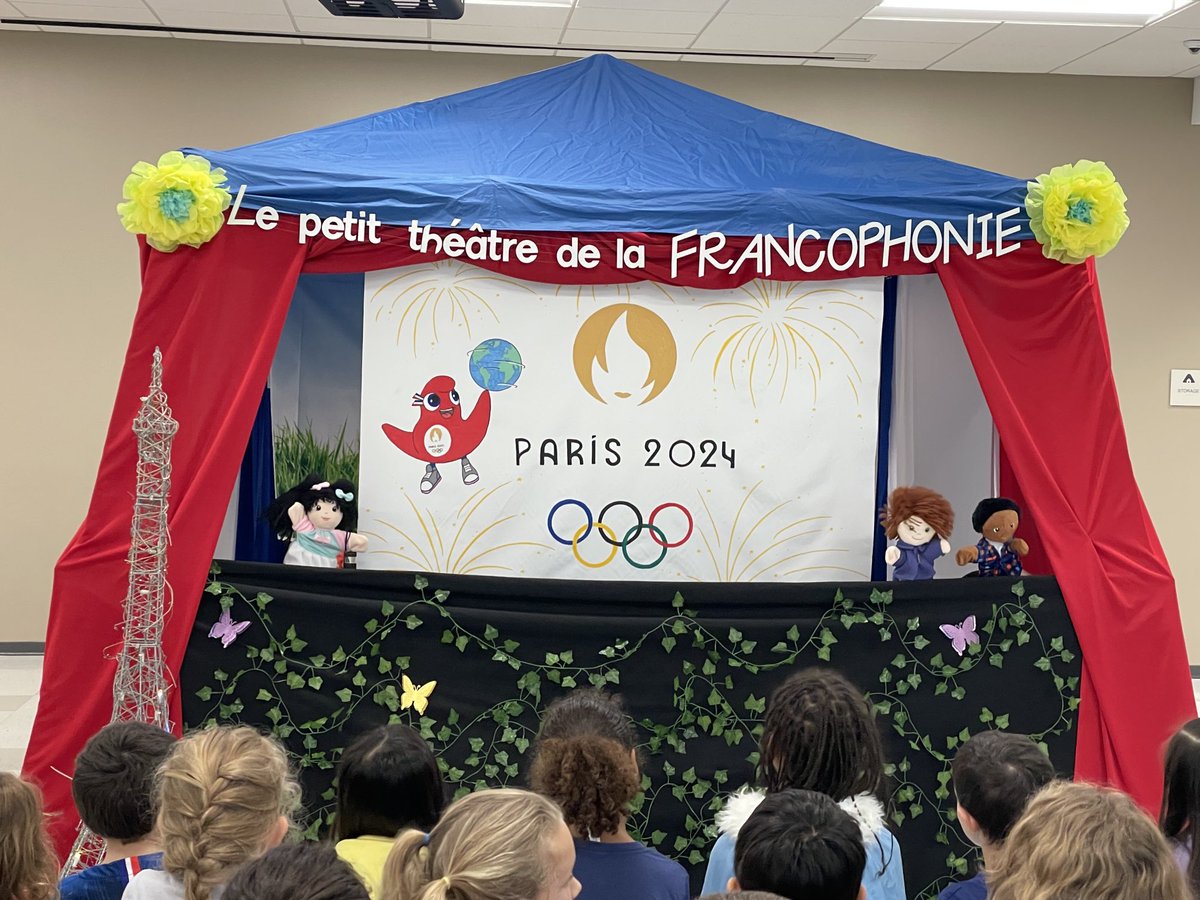 IrelandSeverine's tweet photo. Francophonie celebration ⁦@awtyintlschool⁩ ! Thank you to our parents for their puppet show performance. https://t.co/XyBqZGmkxe