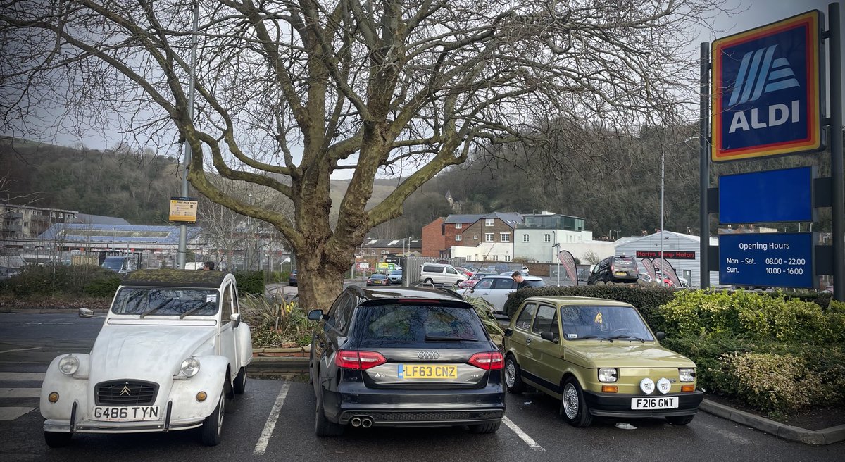 Always remember these 2 vying for the honour of cheapest new car when I was growing up. I’m pleased to say I’ve owned both in my time. Shame the Audi got in the way…