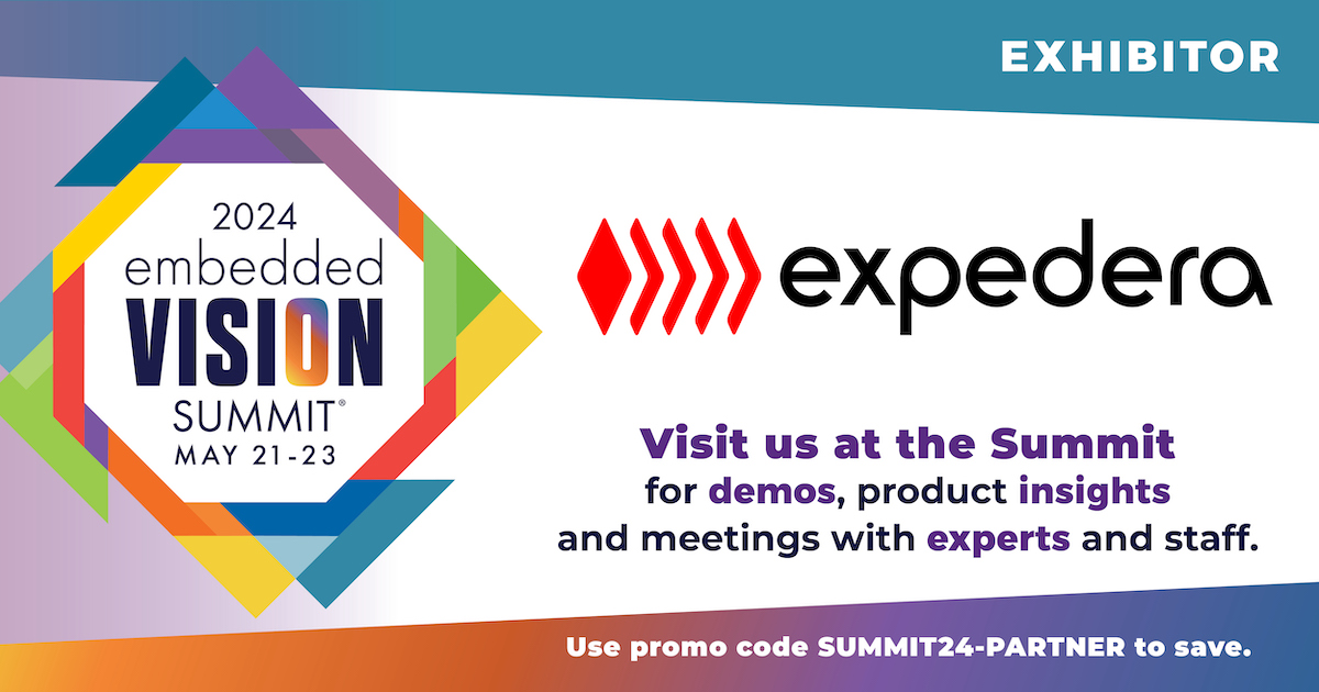 Visit @ExpederaInc at the Embedded Vision Summit. Deployed in 10M+ devices, Expedera's customizable neural engine semiconductor NPU IP boosts performance, power, and latency while reducing cost and complexity for edge AI. Learn more at embeddedvisionsummit.com.