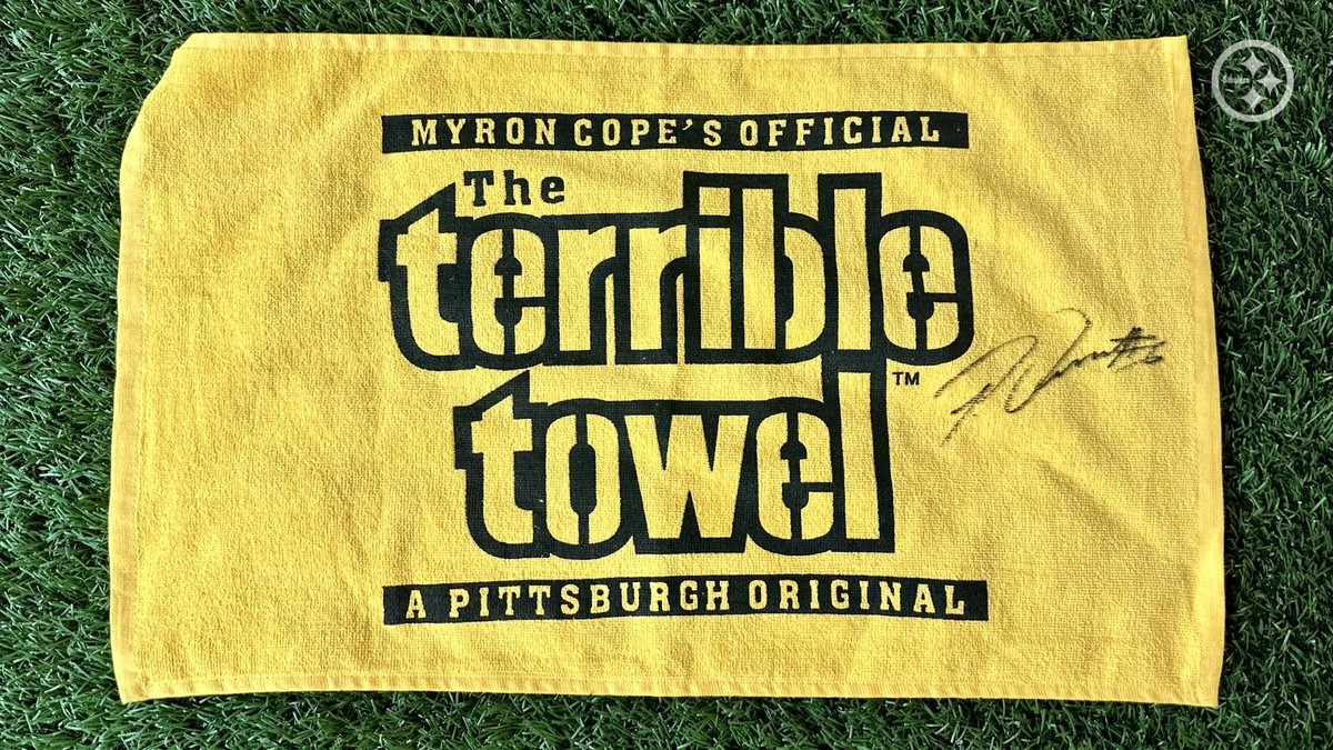 RP for your chance to win this signed <a href="/Patrickqueen_/">🦈</a> Terrible Towel ‼️