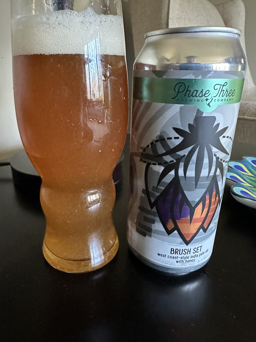 This one had me at “West Coast-style…” I’ve never tried anything from <a href="/PhaseThreeBrew/">Phase Three Brewing</a> before, but the fact that it’s brewed with honey puts it over the top for me. Happy Friday, all! Celebrate accordingly. 🍻