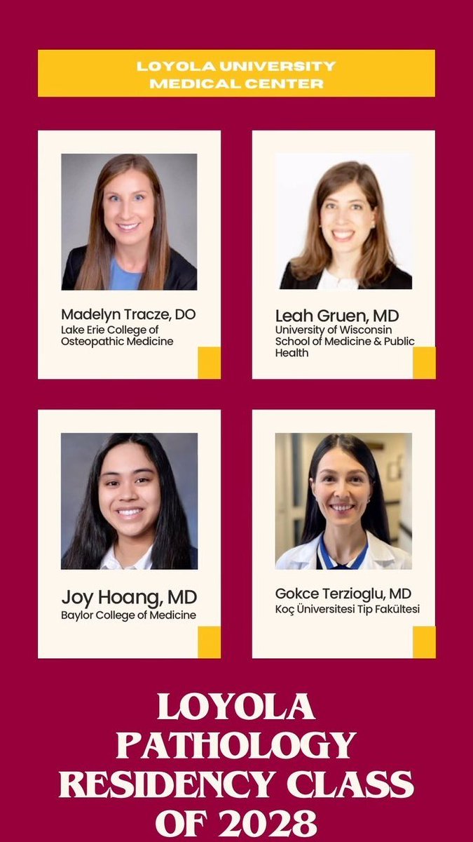 CONGRATULATIONS🎉to our incoming Loyola residents! Can't wait to meet everyone in July! #pathmatch24