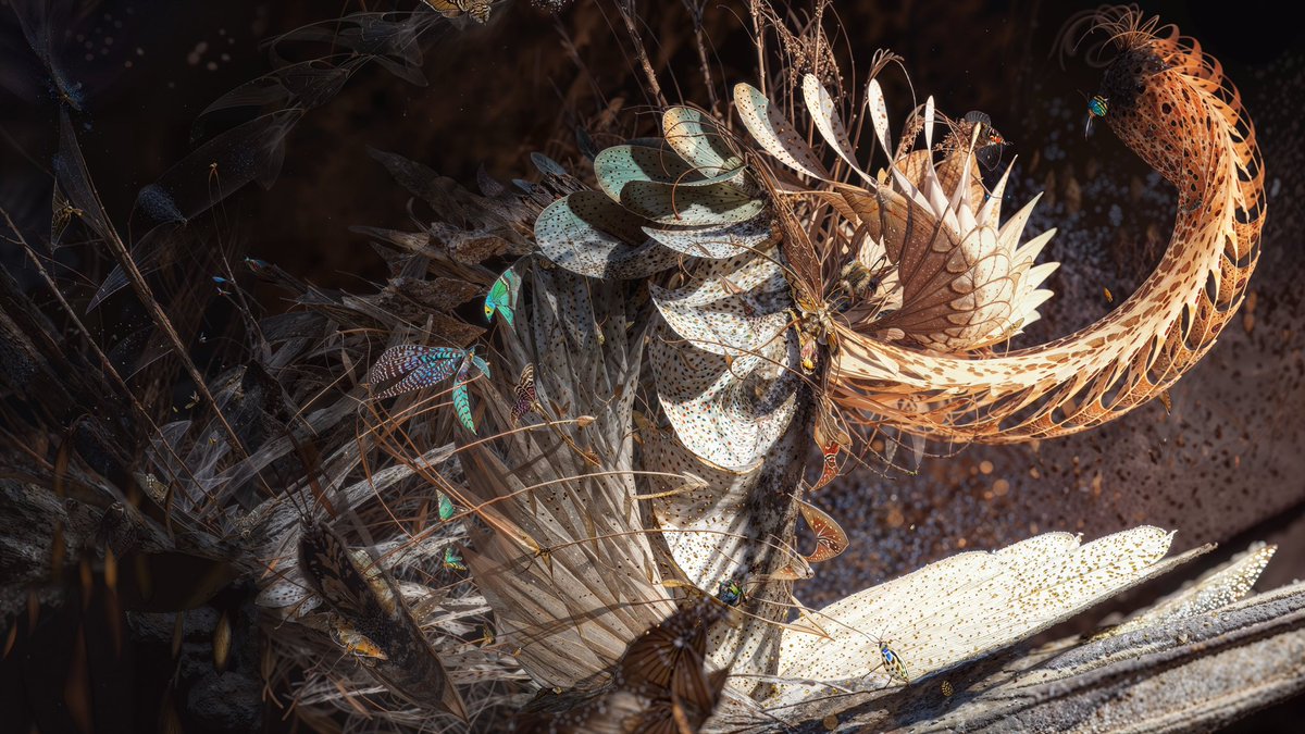 The Death of the Moth v02
Personal Project : Augmented Edition... 

#3Dart #render #upscale #magnific #digitalart #digitalart