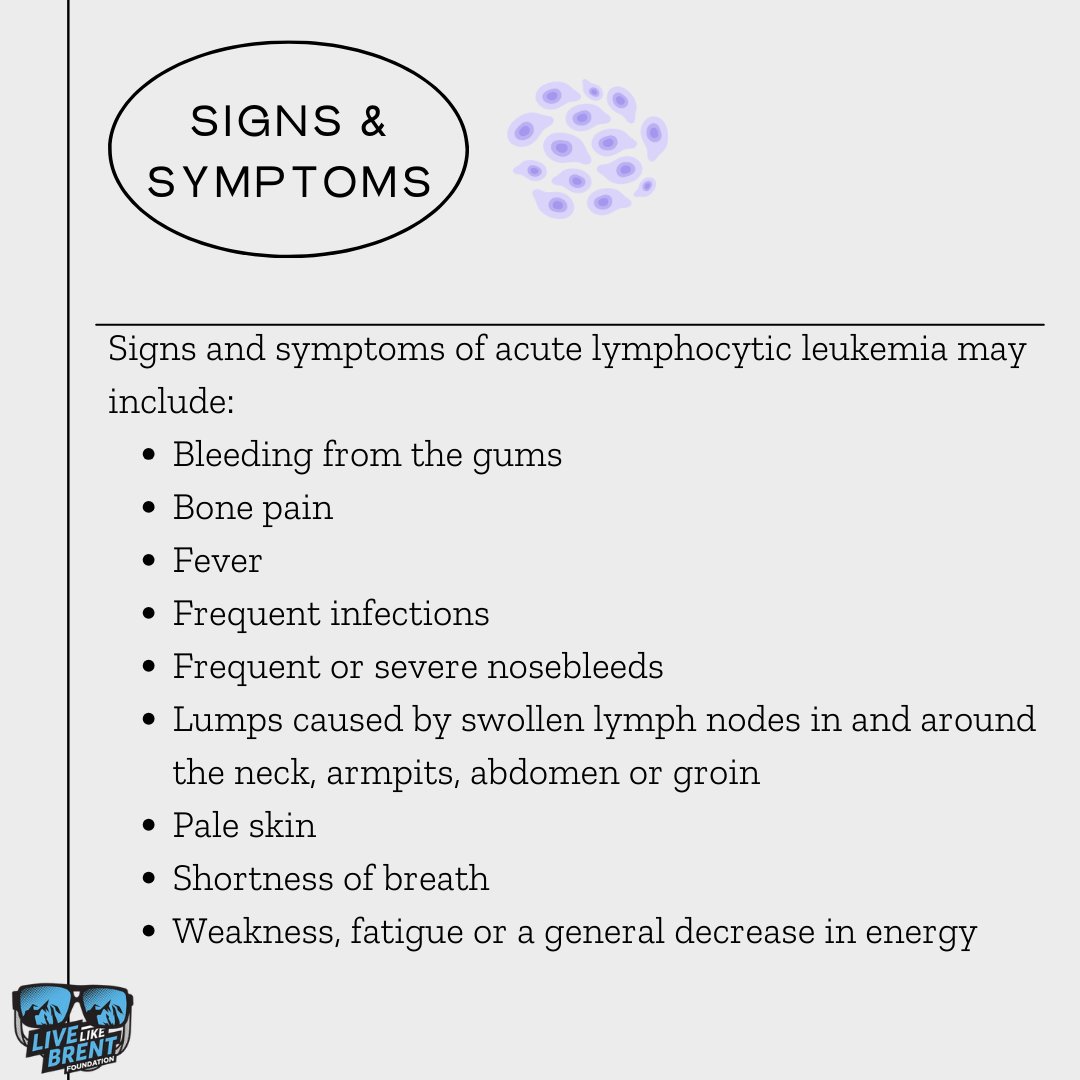 LiveLikeBrent's tweet photo. ⭐Informational Friday Segment three: 
This week we shed light on Acute Lymphocytic Leukemia (ALL)-
Join us for our third #Infofriday segment, it is important to spread awareness and provide support. -and we are always happy to do so.
#Knowledgeispower #ALL #Livelikebrent https://t.co/AOFQJPKKxv