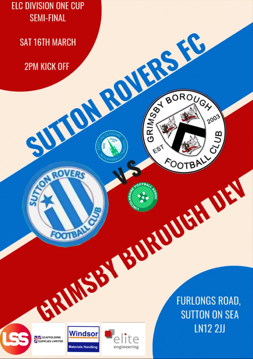 Big game for the lads tomorrow as we travel to play Sutton Rovers in the semi final of the Div1 Cup! The lads are keen to get back at it after no game for 2 weeks! 2pm kick off 🔴⚪️⚽️

#thefuture #OneBoro #SoDev #TwistedRuleBook #VillagePeople