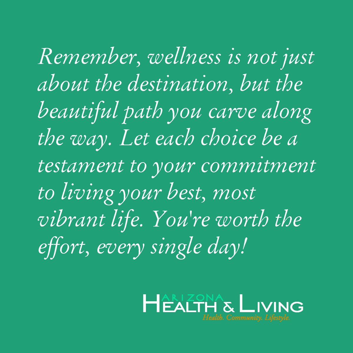 AzHealthLiving's tweet photo. 💚 #HealthyLiving #WellnessJourney
#YouAreWorthit
#AzHealthandLiving https://t.co/sNozTSSQZh